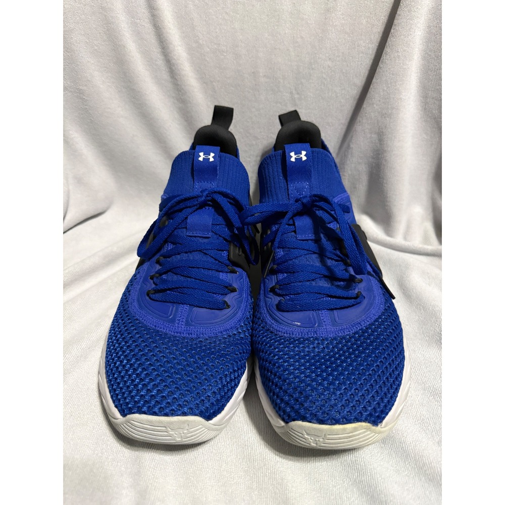 Under Armour Project Rock 4 Mens Training Shoes Royal Blue Brahma Bull Size 9